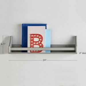 PBK Collector's 2 ft Shelf, Charcoal